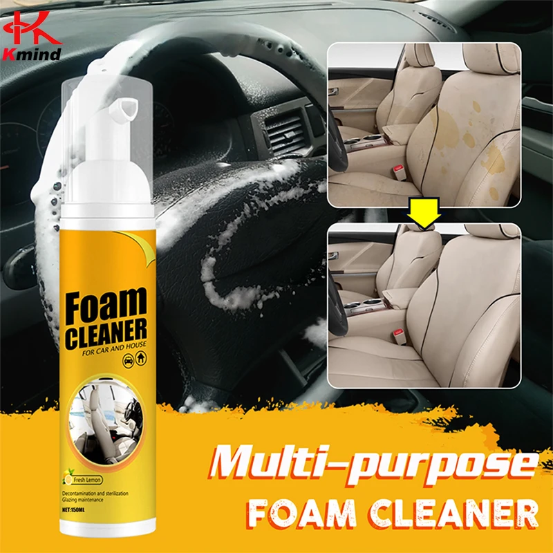 Leather Cleaner Interior - Uniwersalny spray do czyszczenia piankowego, środek
