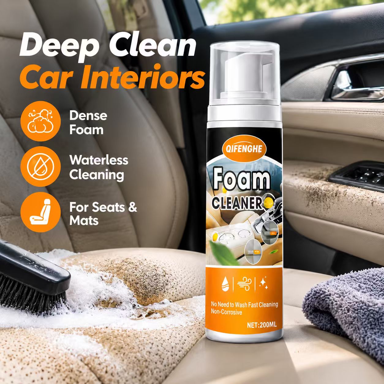 Pianka do czyszczenia wnętrza  – Leather Cleaner Interior recenzja i cena